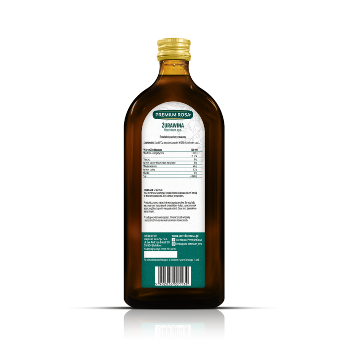 Sok z żurawiny - NFC 100% - Premium Rosa - Premium Rosa