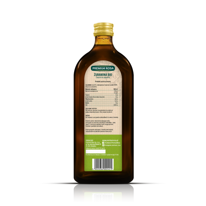 Sok z żurawiny - NFC BIO 100% - Premium Rosa - Premium Rosa