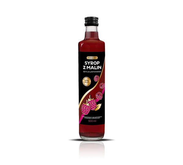 Syrop z malin edycja limitowana