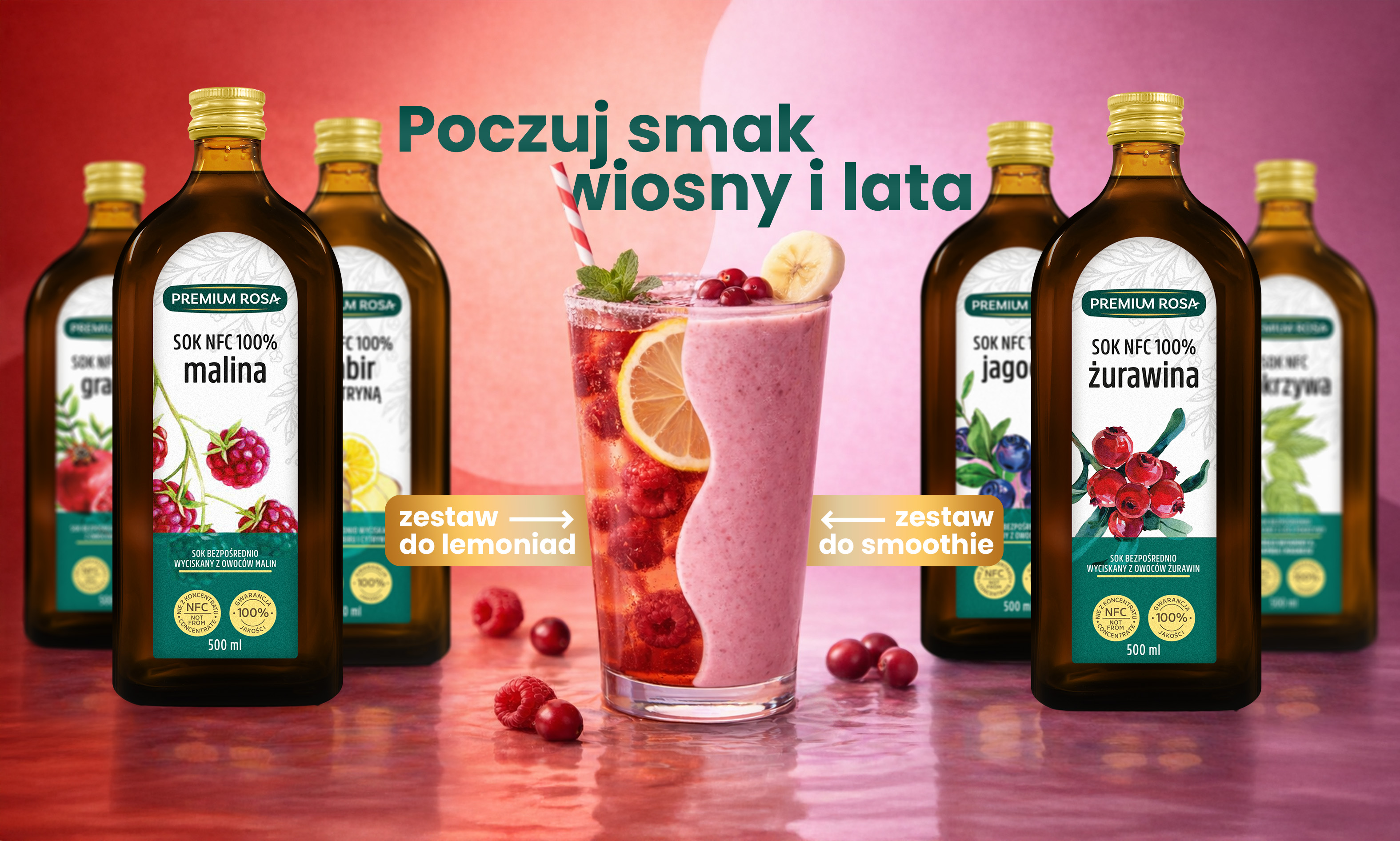 NOWOŚĆ|ORZEŹWIENIE<br><span>KTÓRE SMAKUJE LATEM</span>