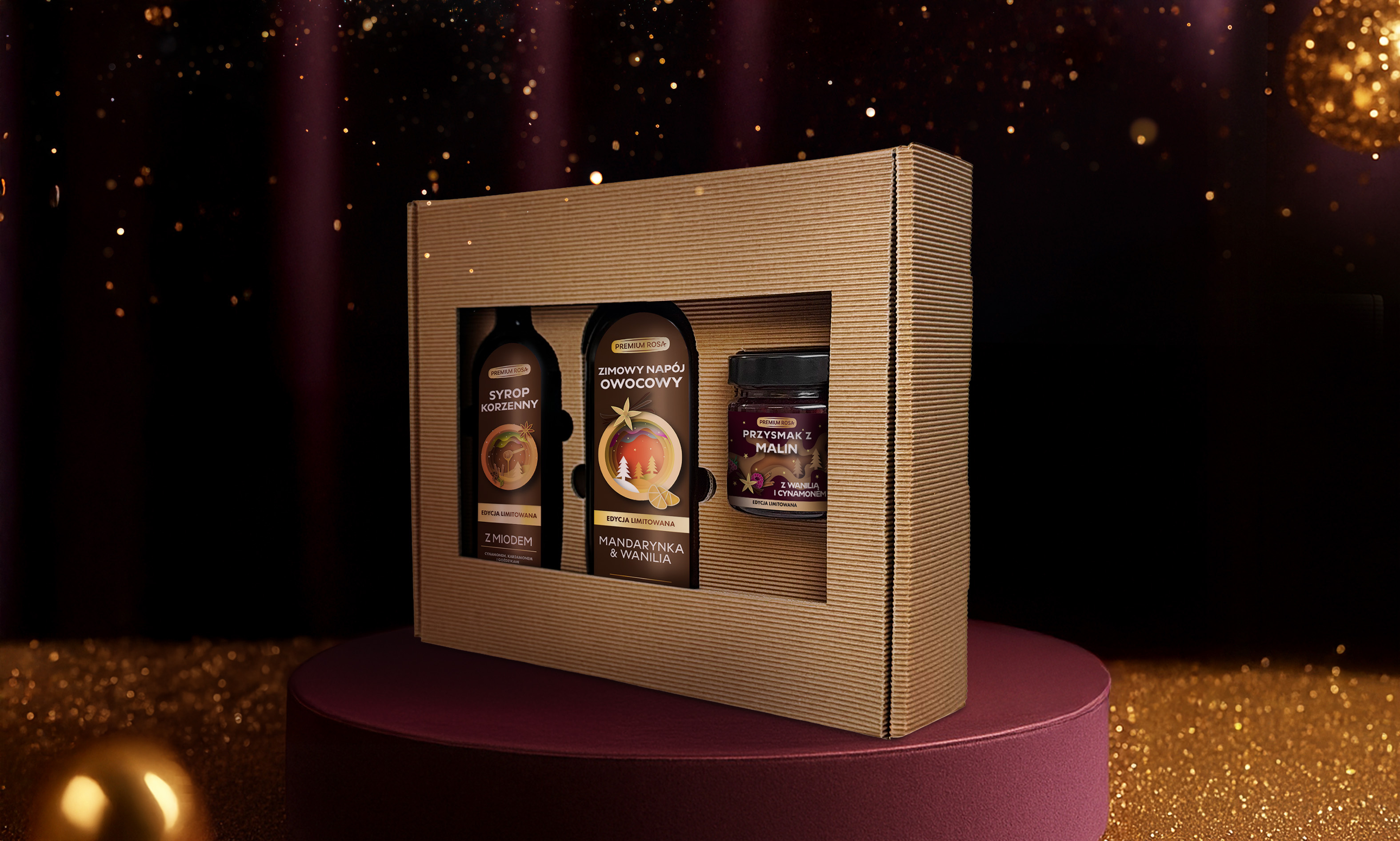 NOWOŚĆ|ZESTAW PREZENTOWY<br><span>PREMIUM ROSA</span>